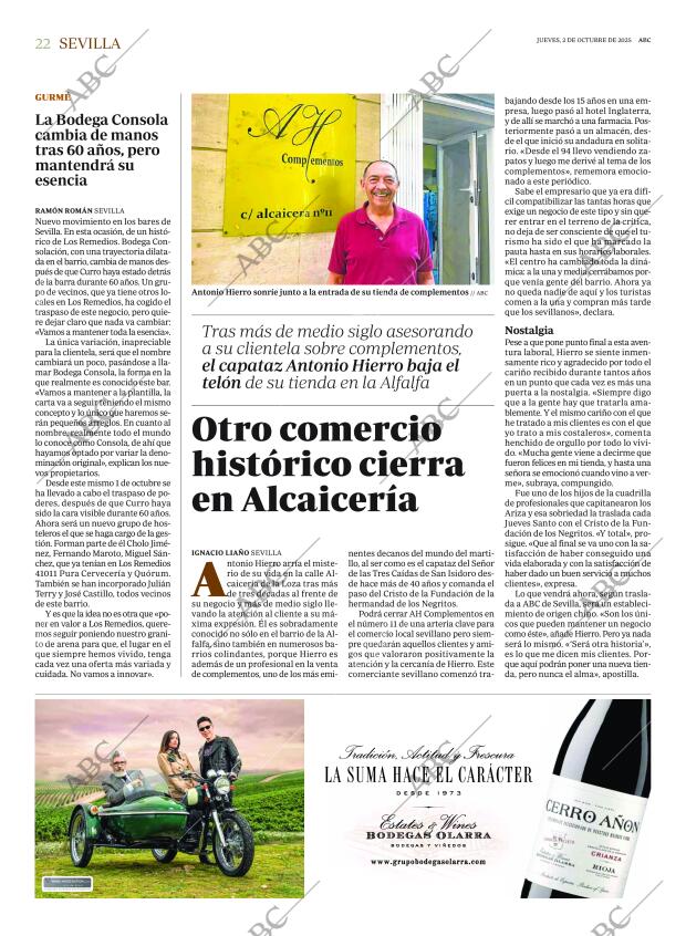 ABC SEVILLA 02-10-2025 página 22