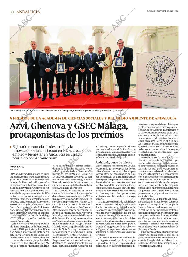 ABC SEVILLA 02-10-2025 página 30