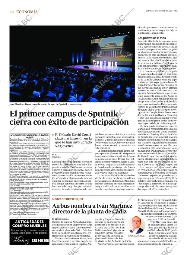 ABC SEVILLA 02-10-2025 página 46