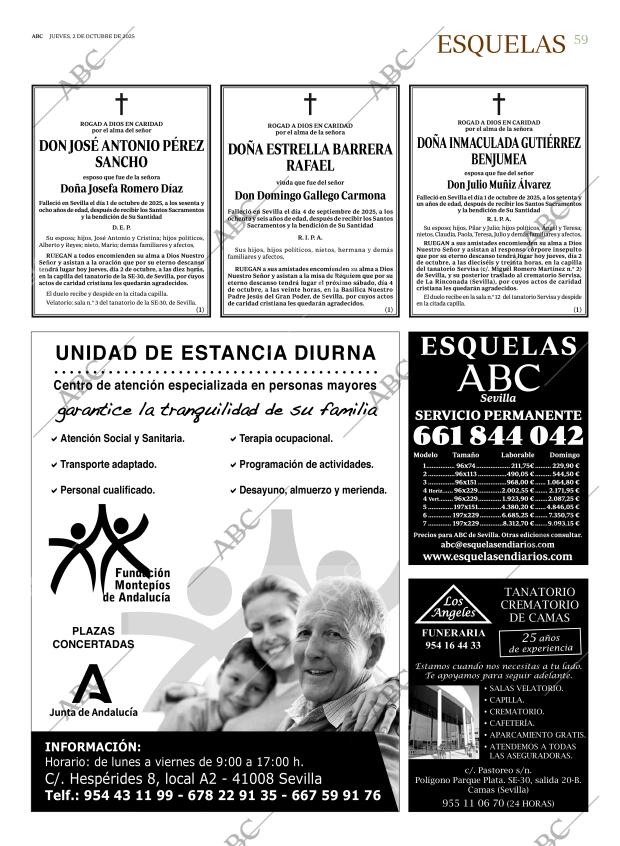 ABC SEVILLA 02-10-2025 página 59