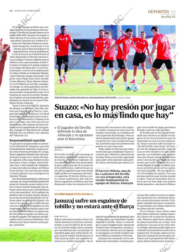 ABC SEVILLA 02-10-2025 página 63