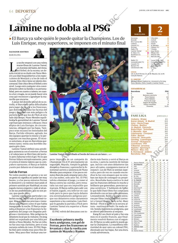 ABC SEVILLA 02-10-2025 página 64