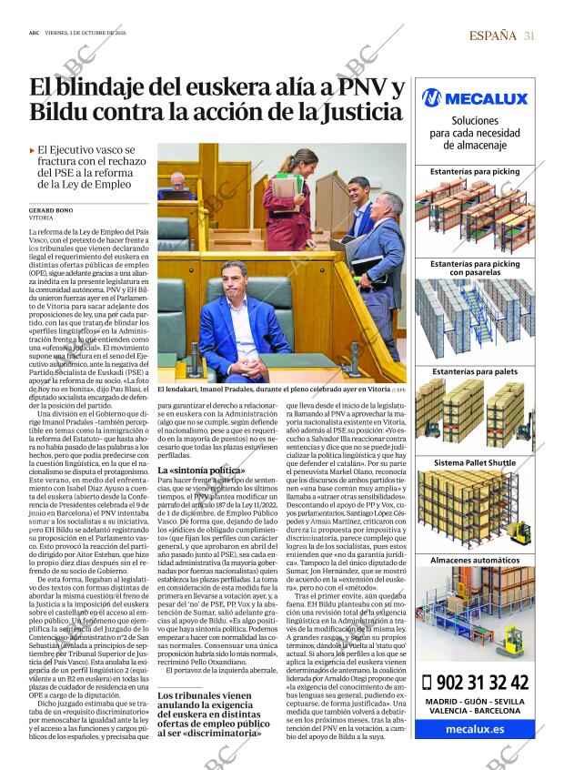 ABC CORDOBA 03-10-2025 página 31