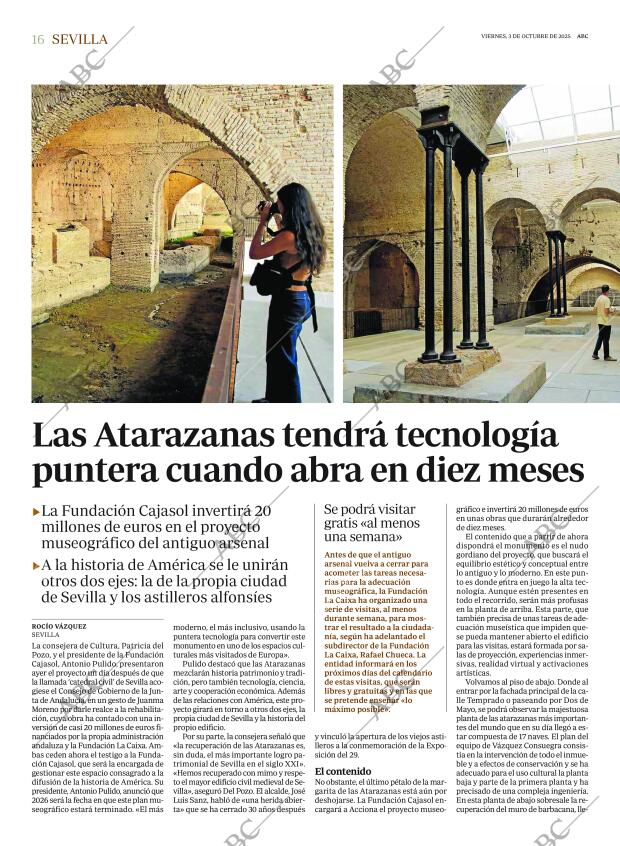 ABC SEVILLA 03-10-2025 página 16