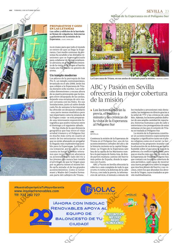 ABC SEVILLA 03-10-2025 página 23