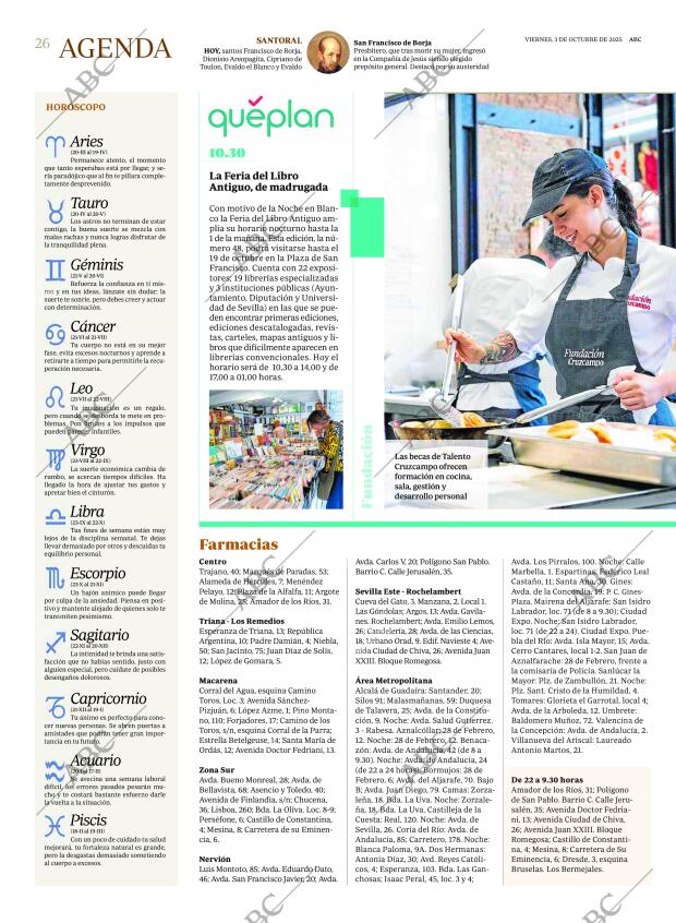 ABC SEVILLA 03-10-2025 página 26