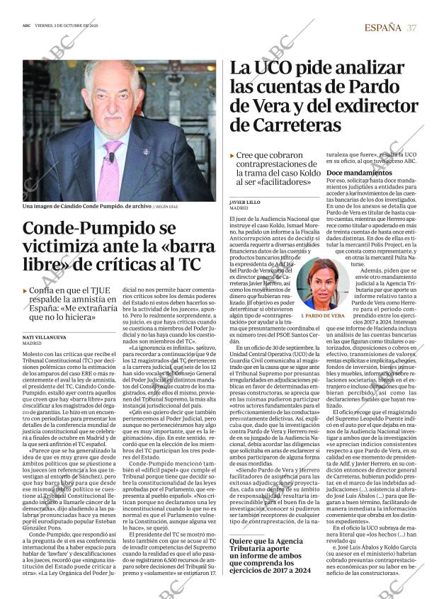 ABC SEVILLA 03-10-2025 página 37