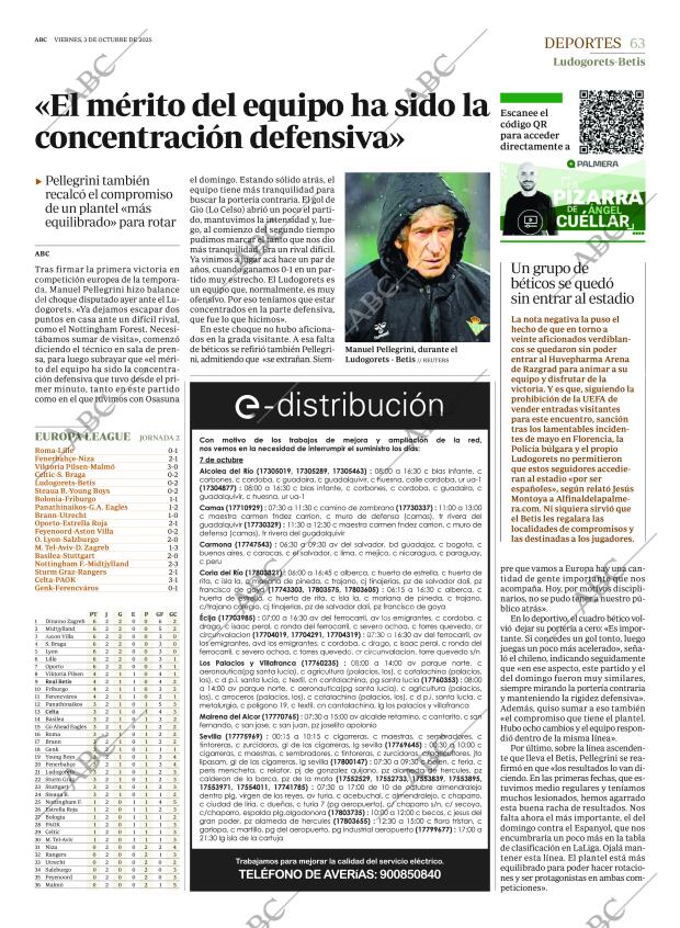 ABC SEVILLA 03-10-2025 página 63
