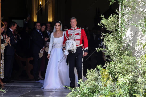 Boda de Cayetano Martínez de Irujo y bárbara Mirjan