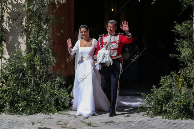 Boda de Cayetano Martínez de Irujo y bárbara Mirjan