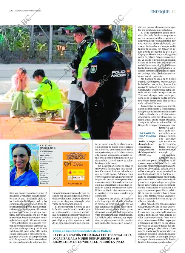 ABC MADRID 04-10-2025 página 13