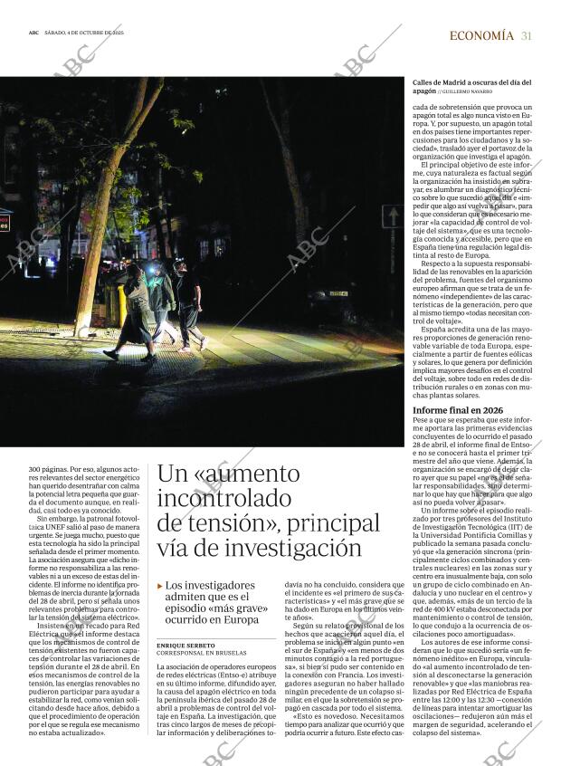 ABC MADRID 04-10-2025 página 31