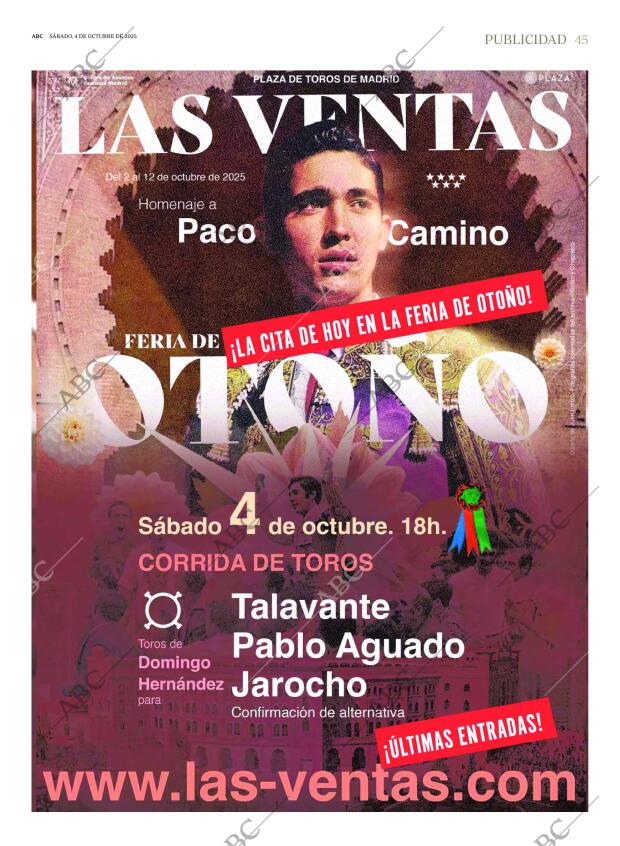 ABC MADRID 04-10-2025 página 45