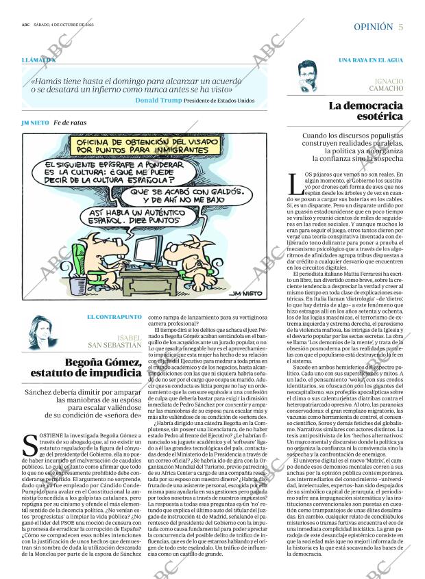 ABC MADRID 04-10-2025 página 5