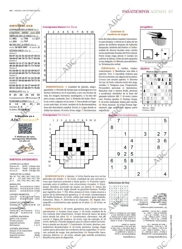 ABC MADRID 04-10-2025 página 67