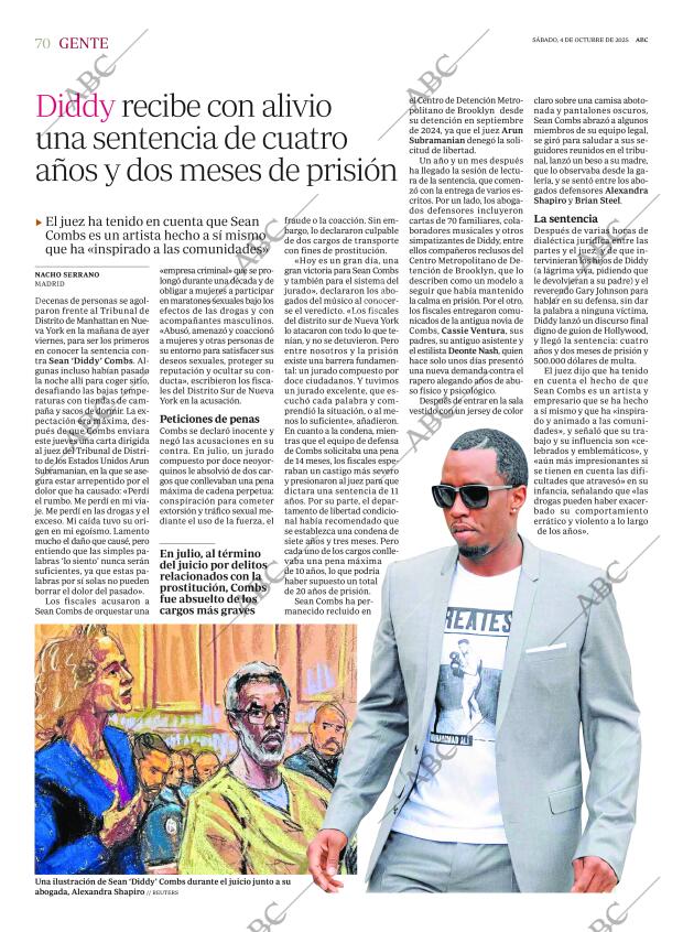 ABC MADRID 04-10-2025 página 70