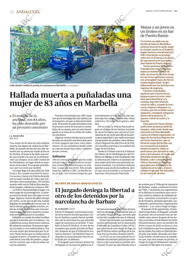 ABC SEVILLA 04-10-2025 página 32