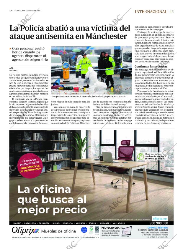 ABC SEVILLA 04-10-2025 página 45