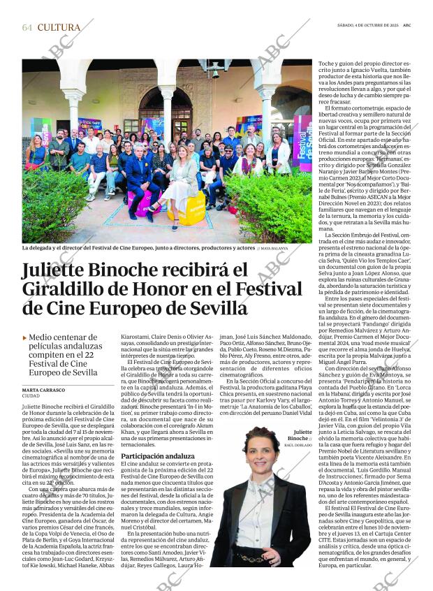ABC SEVILLA 04-10-2025 página 64