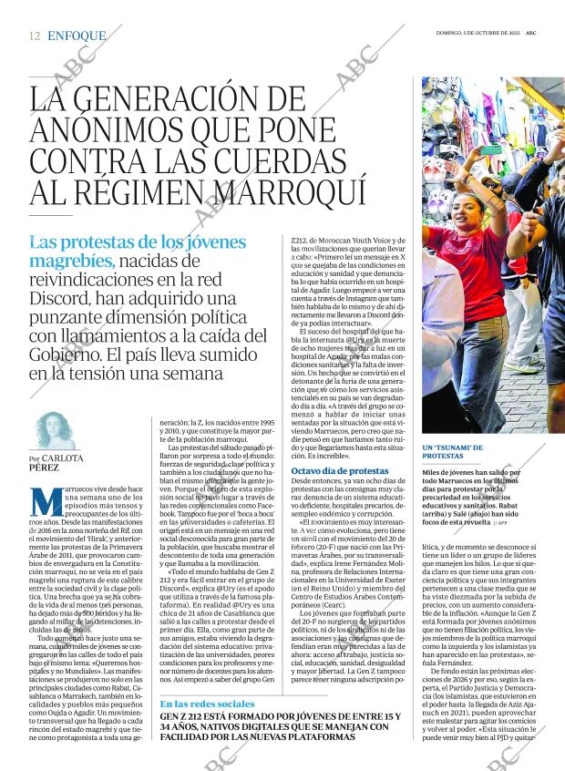 ABC MADRID 05-10-2025 página 12