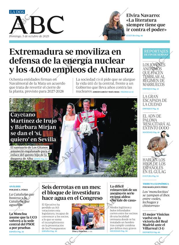 ABC MADRID 05-10-2025 página 2