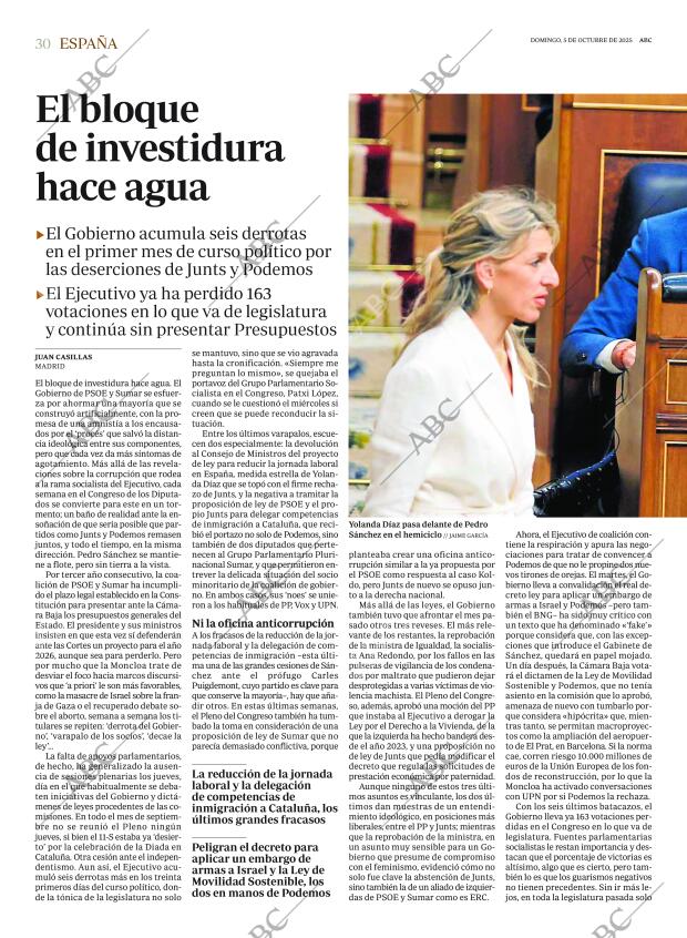 ABC MADRID 05-10-2025 página 30