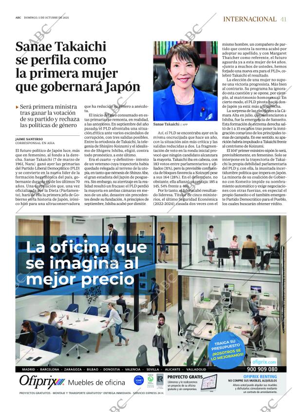 ABC MADRID 05-10-2025 página 41