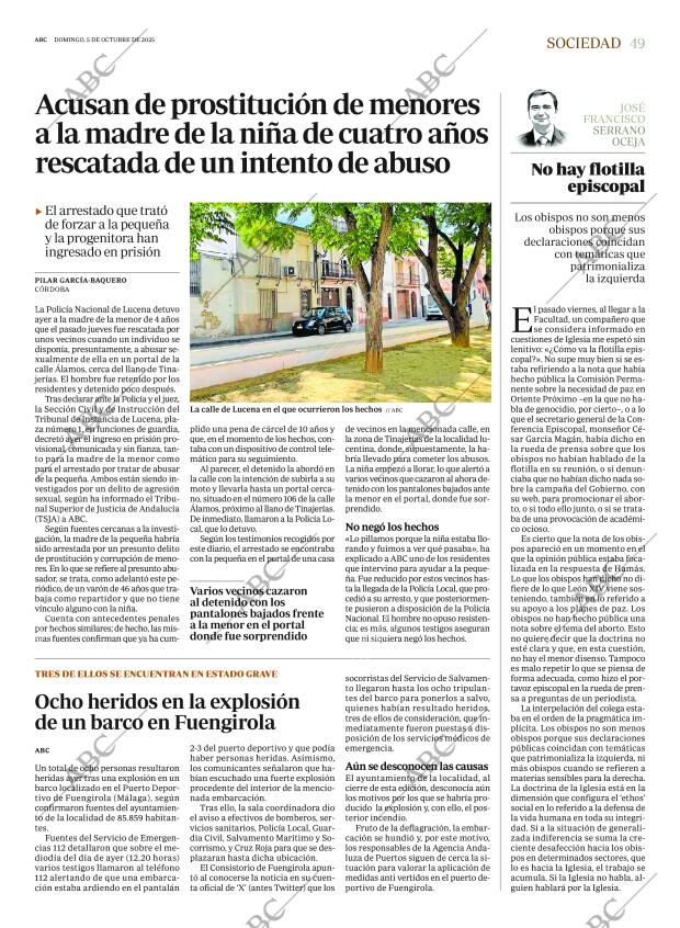ABC MADRID 05-10-2025 página 49