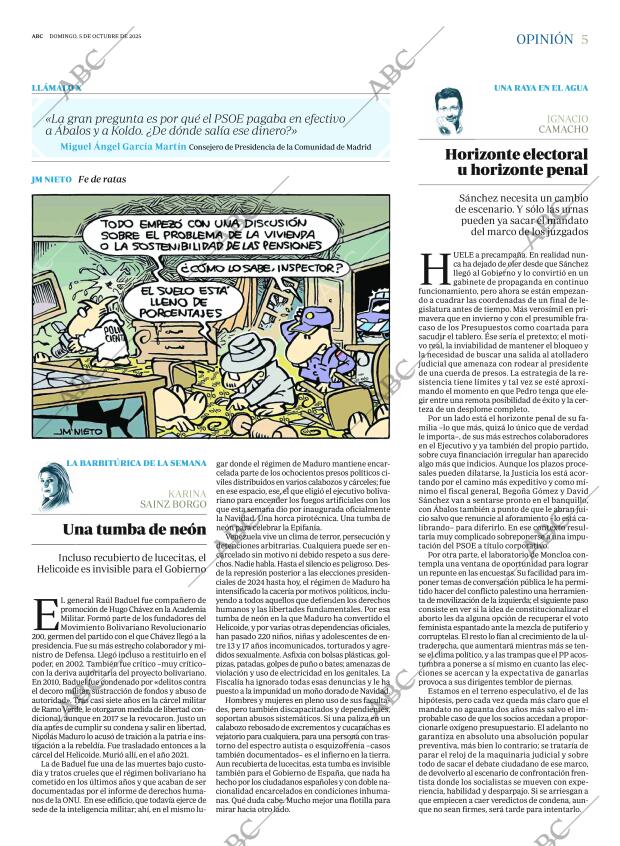 ABC MADRID 05-10-2025 página 5