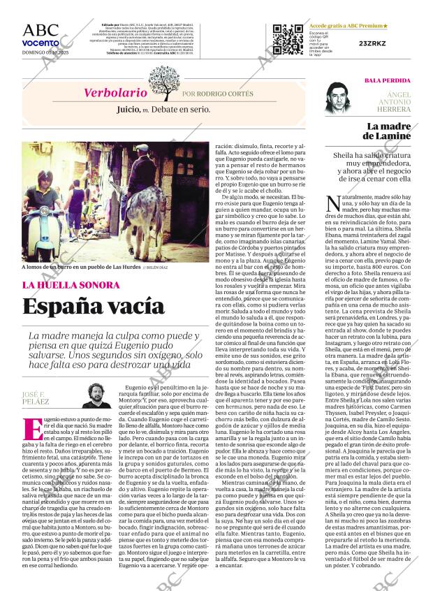 ABC MADRID 05-10-2025 página 86