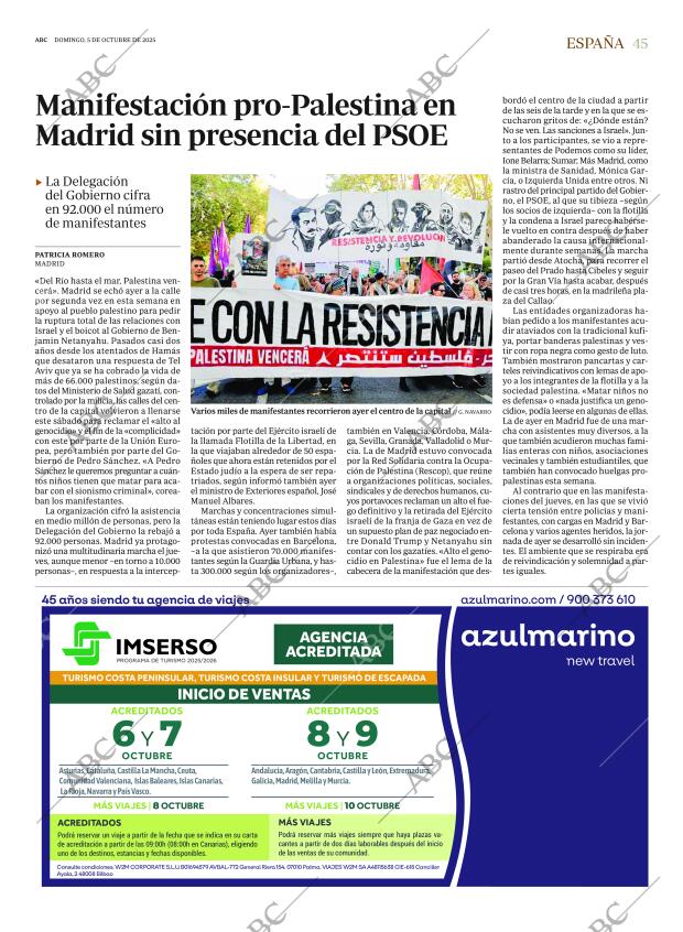 ABC SEVILLA 05-10-2025 página 45