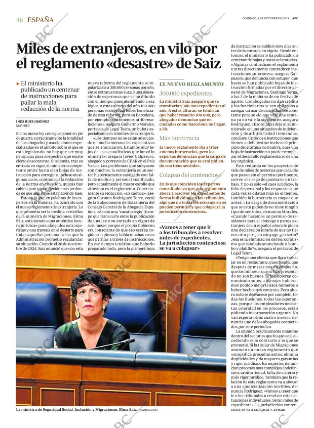 ABC SEVILLA 05-10-2025 página 46