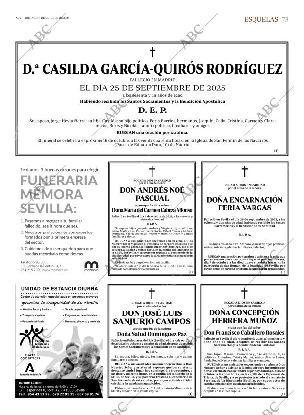 ABC SEVILLA 05-10-2025 página 73