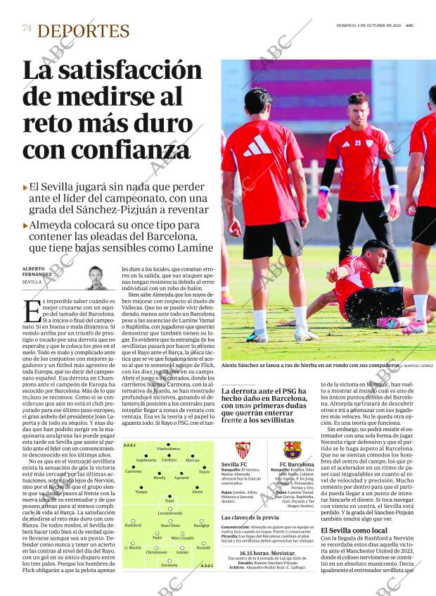 ABC SEVILLA 05-10-2025 página 74