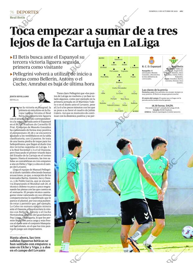 ABC SEVILLA 05-10-2025 página 76