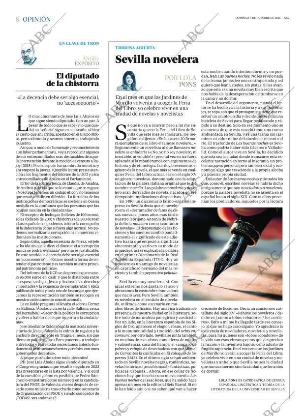 ABC SEVILLA 05-10-2025 página 8