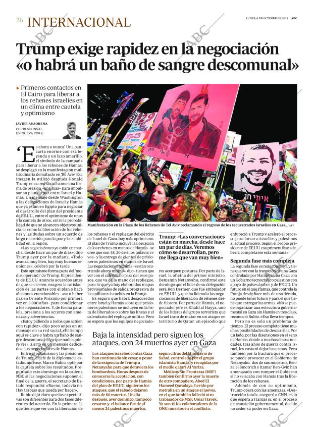 ABC MADRID 06-10-2025 página 26