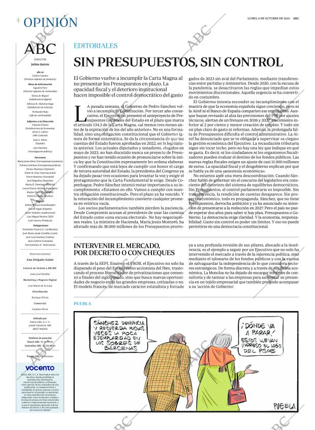 ABC MADRID 06-10-2025 página 4