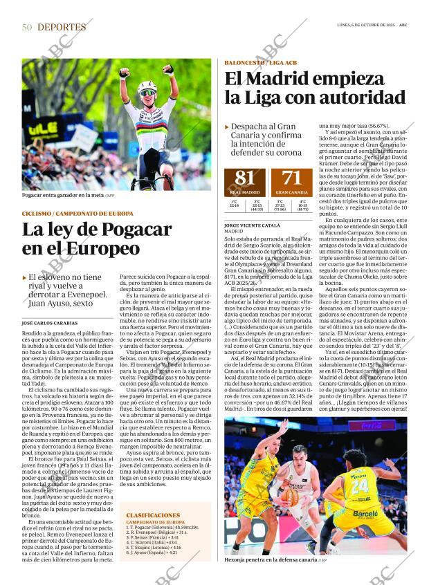 ABC MADRID 06-10-2025 página 50