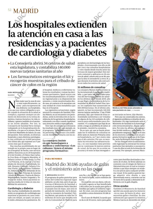 ABC MADRID 06-10-2025 página 52