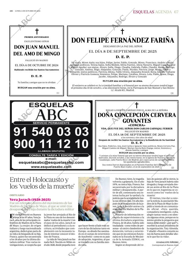ABC MADRID 06-10-2025 página 67