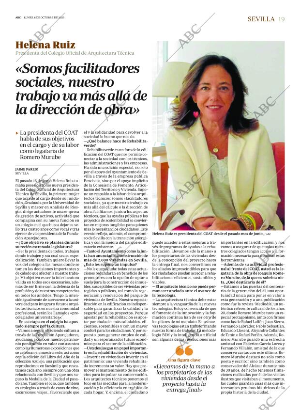 ABC SEVILLA 06-10-2025 página 19