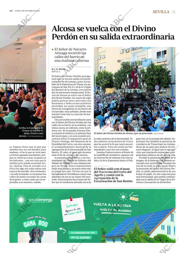 ABC SEVILLA 06-10-2025 página 21