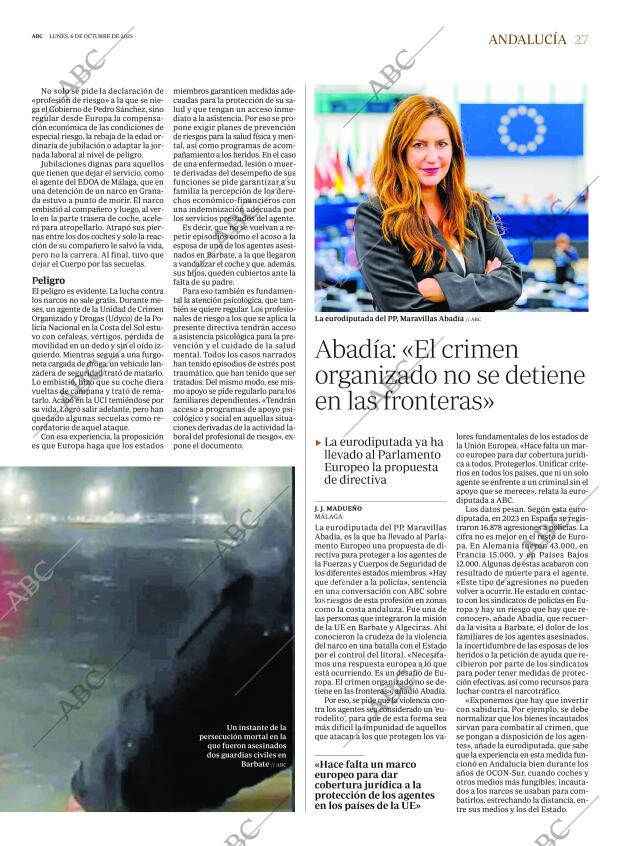 ABC SEVILLA 06-10-2025 página 27