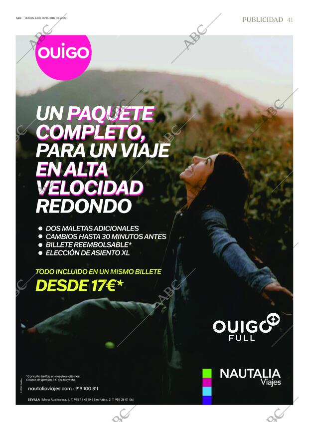 ABC SEVILLA 06-10-2025 página 41