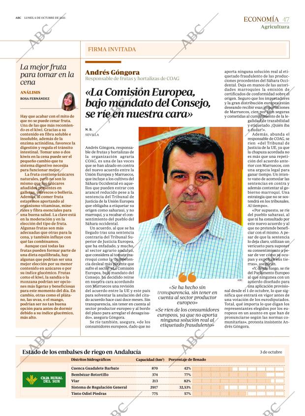 ABC SEVILLA 06-10-2025 página 47