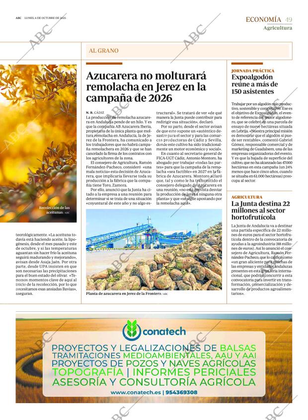 ABC SEVILLA 06-10-2025 página 49