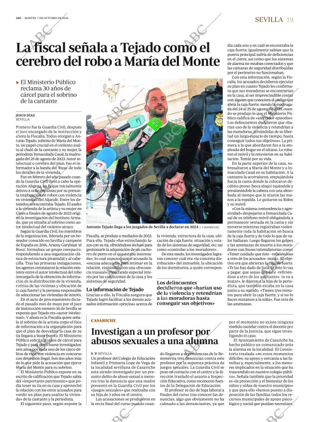 ABC SEVILLA 07-10-2025 página 19