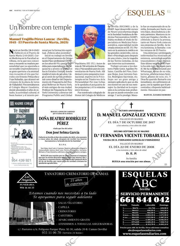 ABC SEVILLA 07-10-2025 página 61