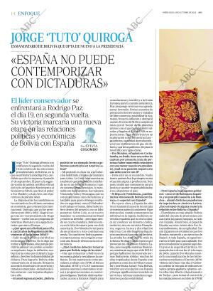 ABC MADRID 08-10-2025 página 14